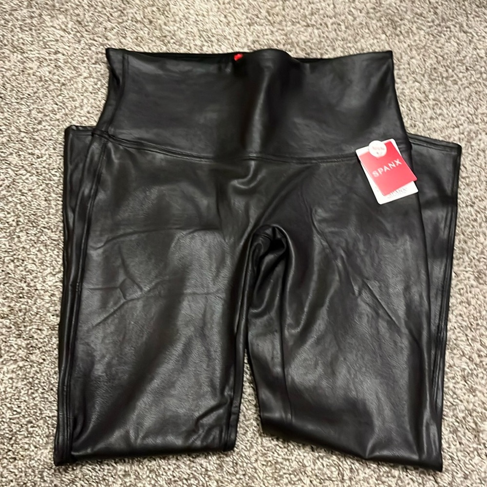 Faux Leather Spanx